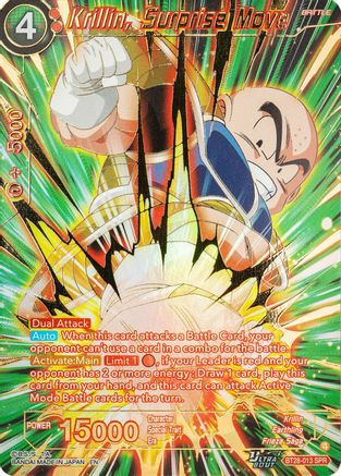 Krillin, Surprise Move (PRISMATIC CLASH) Foil