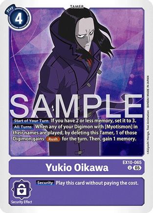 Yukio Oikawa (EX10-065) - Sinister Order