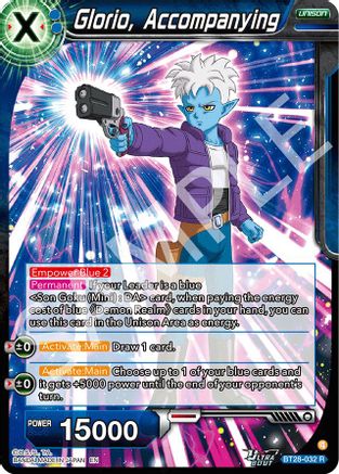 Glorio, Accompanying (PRISMATIC CLASH) Foil