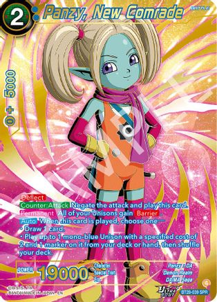 Panzy, New Comrade (SPR) (PRISMATIC CLASH) Foil