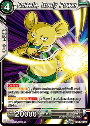 Quitela, Godly Power (PRISMATIC CLASH) Foil
