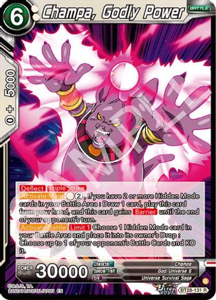 Champa, Godly Power (PRISMATIC CLASH)