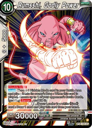 Rumsshi, Godly Power (PRISMATIC CLASH) Foil