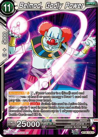 Belmod, Godly Power (PRISMATIC CLASH) Foil