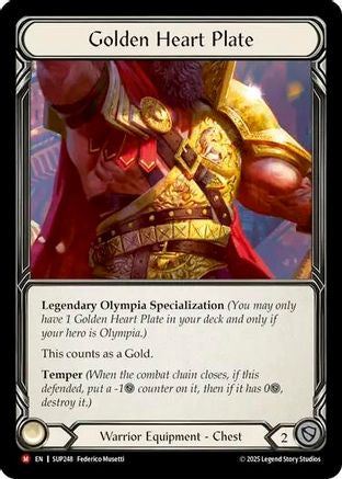 Golden Heart Plate () - Super Slam