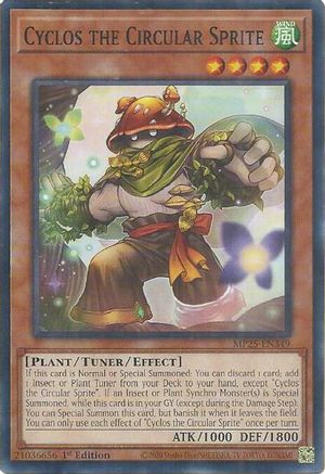 Cyclos the Circular Sprite (MP25-EN349) - 2025 Mega-Pack 1st Edition