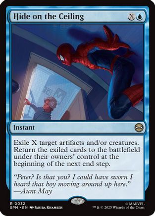 Hide on the Ceiling (SPM-032) - Marvel's Spider-Man Foil