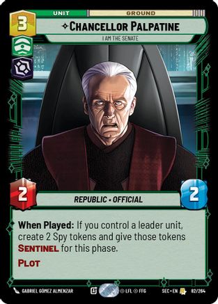 Chancellor Palpatine - I Am the Senate (82/264) - Secrets of Power