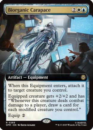 Biorganic Carapace (Extended Art) (SPM-269) - Marvel's Spider-Man Foil