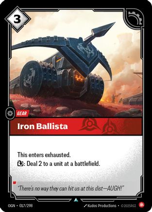 Iron Ballista (017/298) - Origins