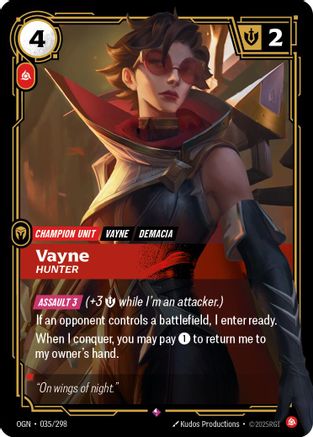 Vayne - Hunter (035/298) - Origins