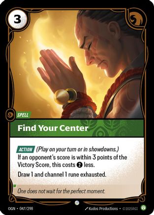Find Your Center (047/298) - Origins