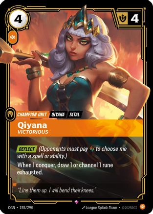 Qiyana - Victorious (155/298) - Origins