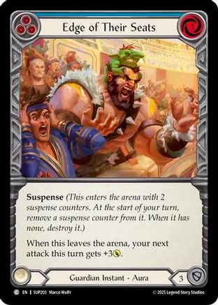 Edge of Their Seats (Blue) (SUP203) - Super Slam