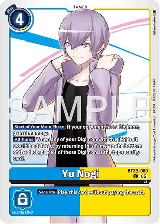 Yu Nogi (BT23-080) - Hackers' Slumber