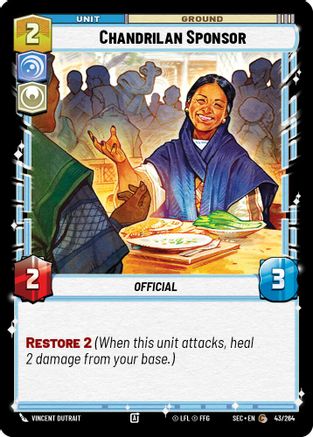 Chandrilan Sponsor (43/264) - Secrets of Power