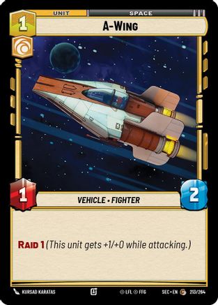 A-Wing (213/264) - Secrets of Power