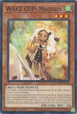 WAKE CUP! Macchia (DOOD-EN032) - Doom of Dimensions 1st Edition