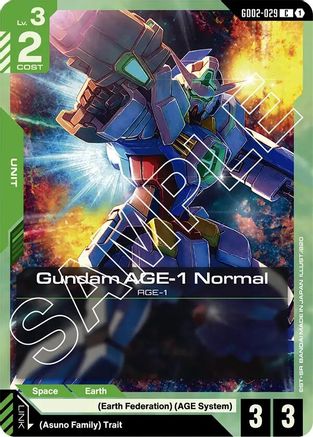 Gundam AGE-1 Normal (GD02-029) (GD02-029) - Dual Impact