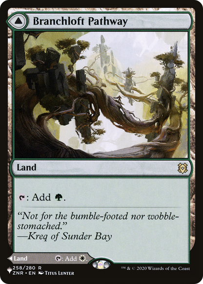 Branchloft Pathway // Boulderloft Pathway (LIST-ZNR-258) - The List
