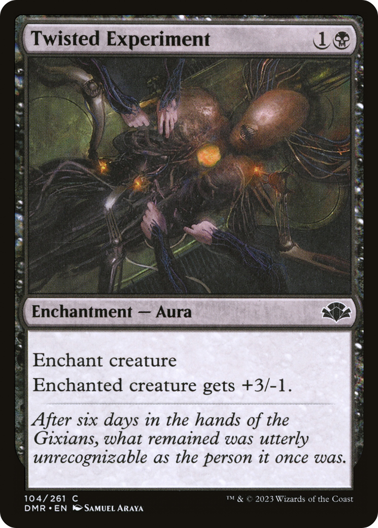 Twisted Experiment (DMR-104) - Dominaria Remastered Foil