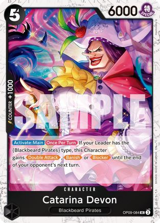 Catarina Devon (Pirate Foil) (OP09-084) - Premium Booster -The Best- Vol. 2 Foil