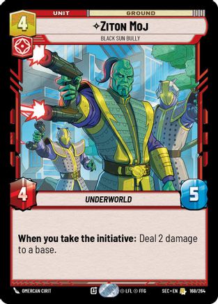 Ziton Moj - Black Sun Bully (168/264) - Secrets of Power