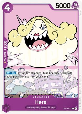 Hera (OP13-074) - Carrying On His Will