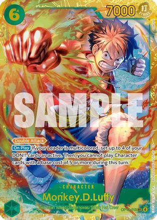 Monkey.D.Luffy (118) (SP) (OP13-118) - Carrying On His Will Foil