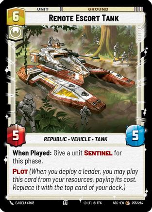 Remote Escort Tank (255/264) - Secrets of Power