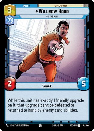 Willrow Hood - On the Run (61/264) - Secrets of Power