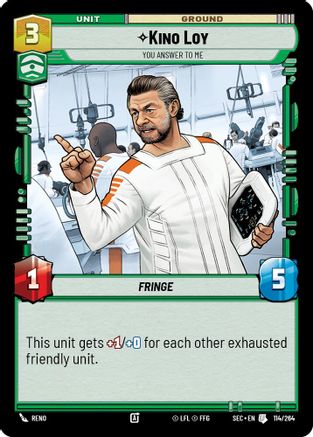 Kino Loy - You Answer to Me (114/264) - Secrets of Power