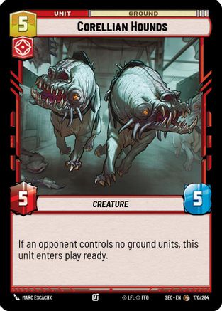 Corellian Hounds (170/264) - Secrets of Power