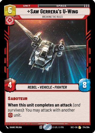 Saw Gerrera's U-Wing - Breaking the Rules (174/264) - Secrets of Power