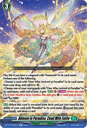 Abloom in Paradise, Cead Mile Failte (DZ-BT10: DRAGONSOUL RESONANCE)