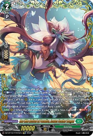 One Who Arrived at Paradise, Leaves Feather Dragon (FFR) (DZ-BT10: DRAGONSOUL RESONANCE)