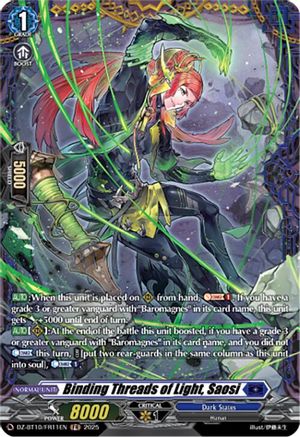Binding Threads of Light, Saosi (FR) (DZ-BT10: DRAGONSOUL RESONANCE)