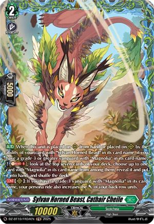 Sylvan Horned Beast, Cathair Cheile (FR) (DZ-BT10: DRAGONSOUL RESONANCE)