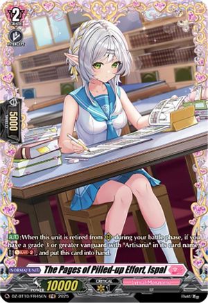 The Pages of Pilled-up Effort, Ispal (FR) (DZ-BT10: DRAGONSOUL RESONANCE)