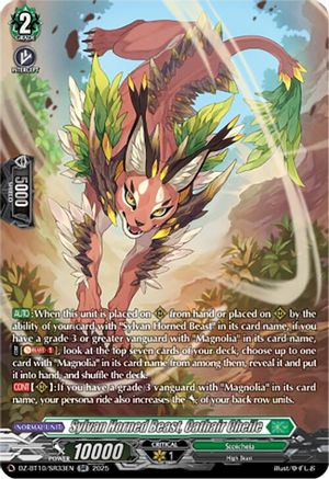 Sylvan Horned Beast, Cathair Cheile (SR) (DZ-BT10: DRAGONSOUL RESONANCE)
