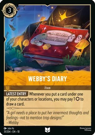 Webby's Diary (31/204) - Whispers in the Well
