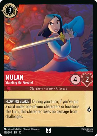 Mulan - Standing Her Ground (126/204) - Whispers in the Well