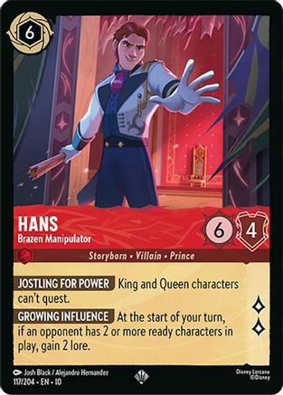 Hans - Brazen Manipulator (117/204) - Whispers in the Well