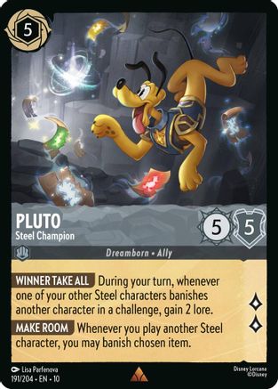 Pluto - Steel Champion (191/204) - Whispers in the Well