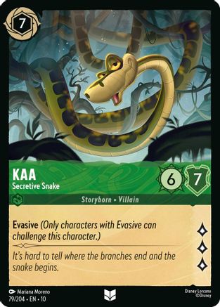Kaa - Secretive Snake (79/204) - Whispers in the Well