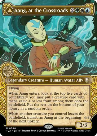 Aang, at the Crossroads (Showcase) (TLA-346) - Avatar: The Last Airbender