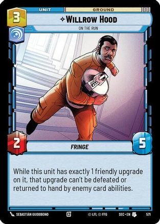 Willrow Hood - On the Run (Foil) (571) - Secrets of Power Foil