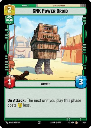 GNK Power Droid (Foil) (620) - Secrets of Power Foil