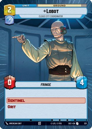 Lobot - Cloud City Coordinator (Hyperspace) (321) - Secrets of Power