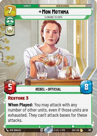Mon Mothma - Clinging to Hope (Hyperspace) (367) - Secrets of Power